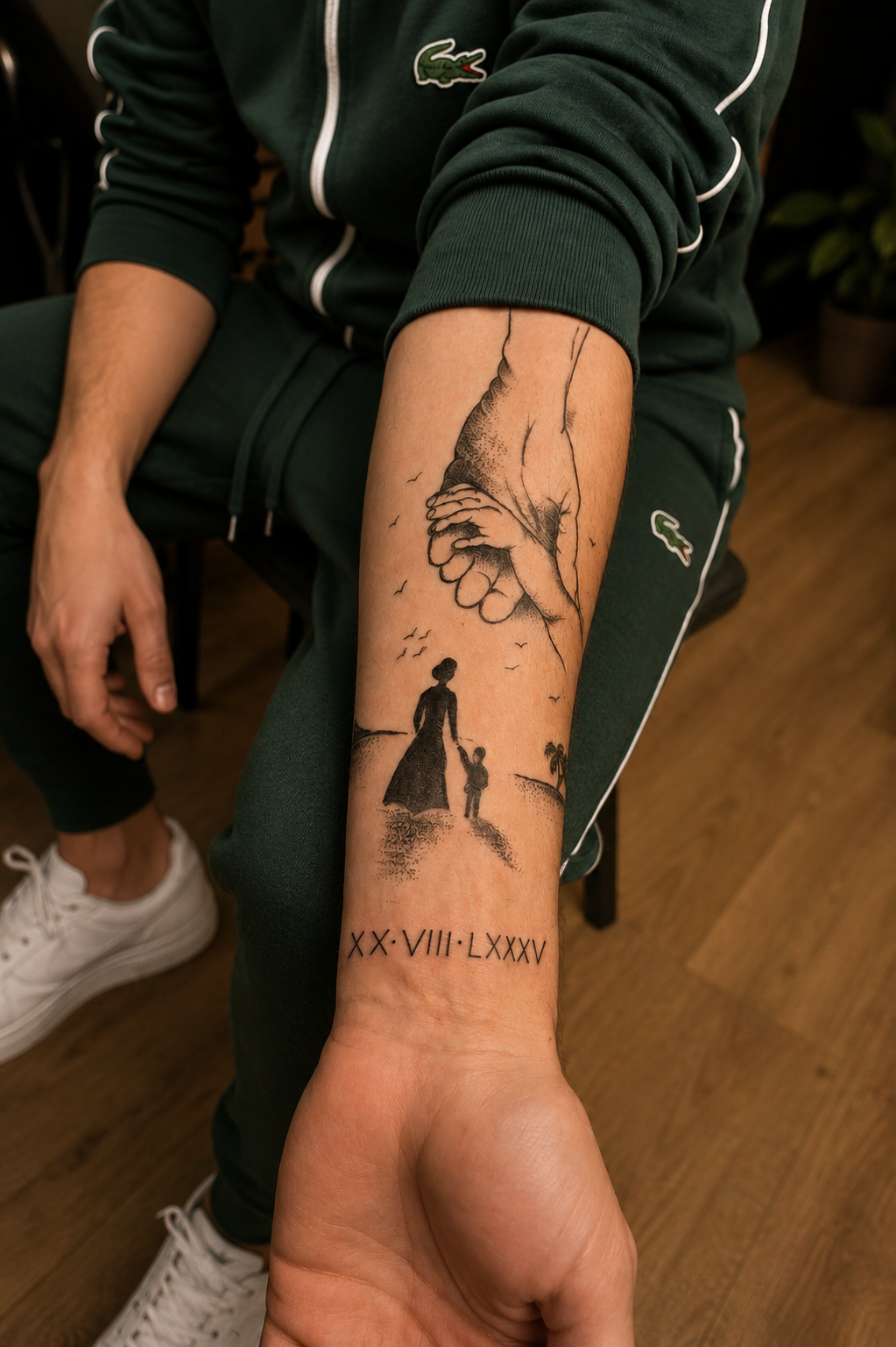 Lien Eternel - Tatouage personnalisé