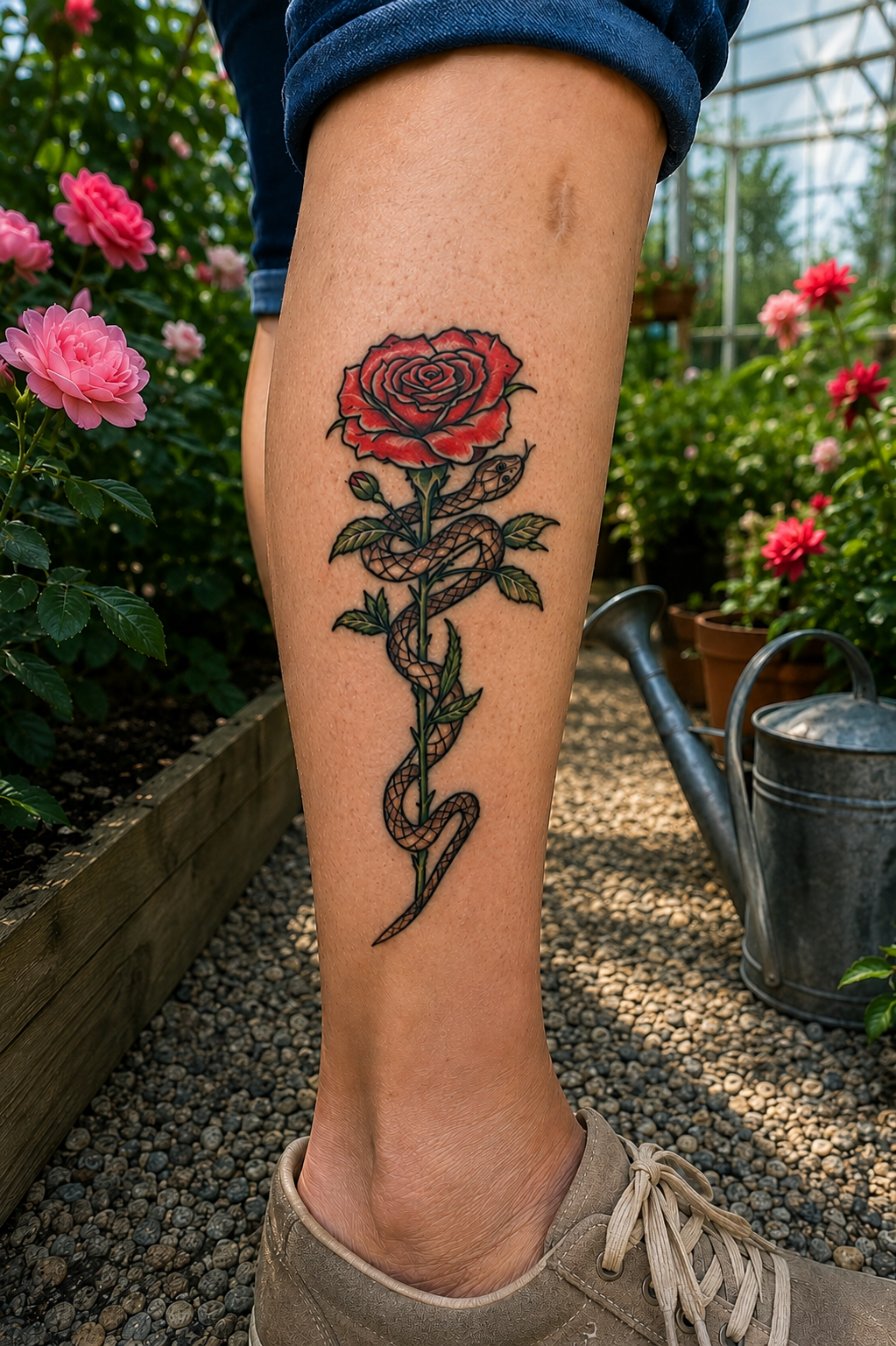 Beauté Sauvage - Tatouage personnalisé